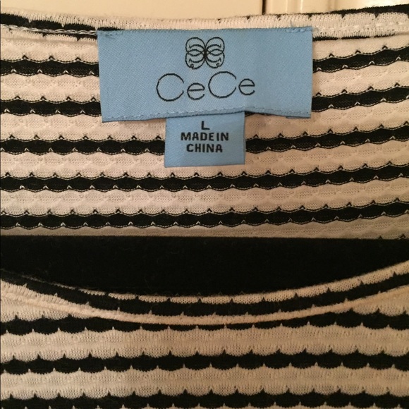 Cece 3/4 sleeve knitted blouse - Picture 6 of 6